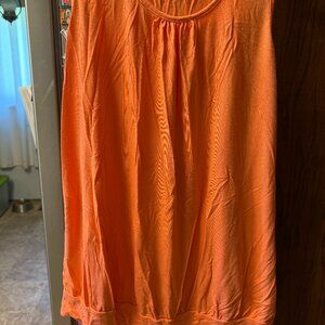 Rarely worn Women's Tralubie Sleeveless Top in Coral - 1X